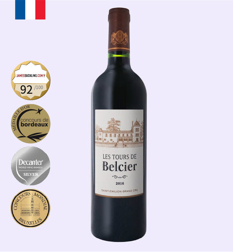 Chateau Bellefont-Belcier Les Tours de Belcier 紅酒【波爾多聖埃米利永列級名莊】產品圖- iEverydayWine