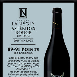 Chateau La Negly Asterides Rouge IGP, Red Wine 2019 - iEverydayWine