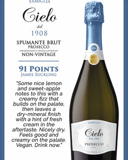 Prosecco Spumante Brut DOC Cielo - iEverydayWine